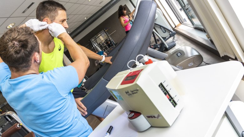 We also offer performance diagnostics, &copy; Emotion Therapiezentrum GmbH