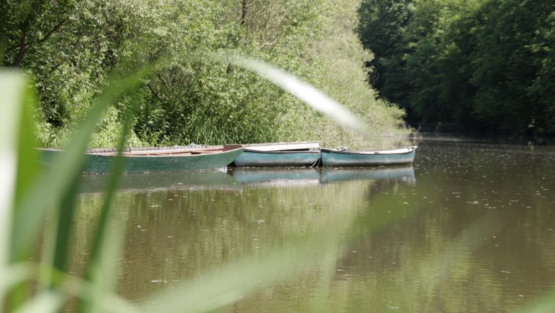 Canoes in the Thaya, © Hotel-Restaurant Liebnitzmühle