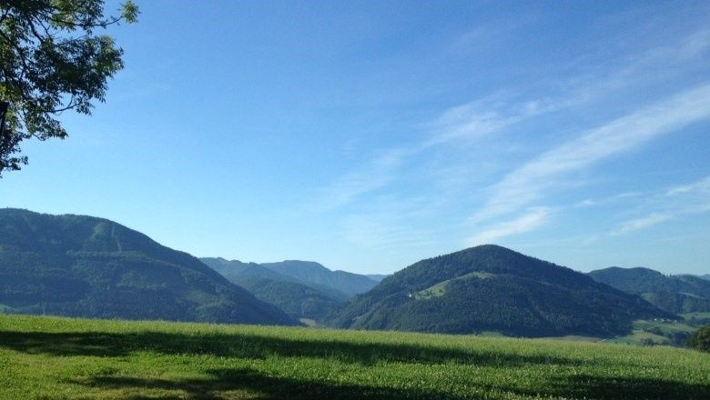 Hubberg Ybbsitz panorámaútvonal magaslatán