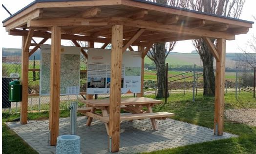 Weinviertel pihenőhely Asparn an der Zaya/Olgersdorf
