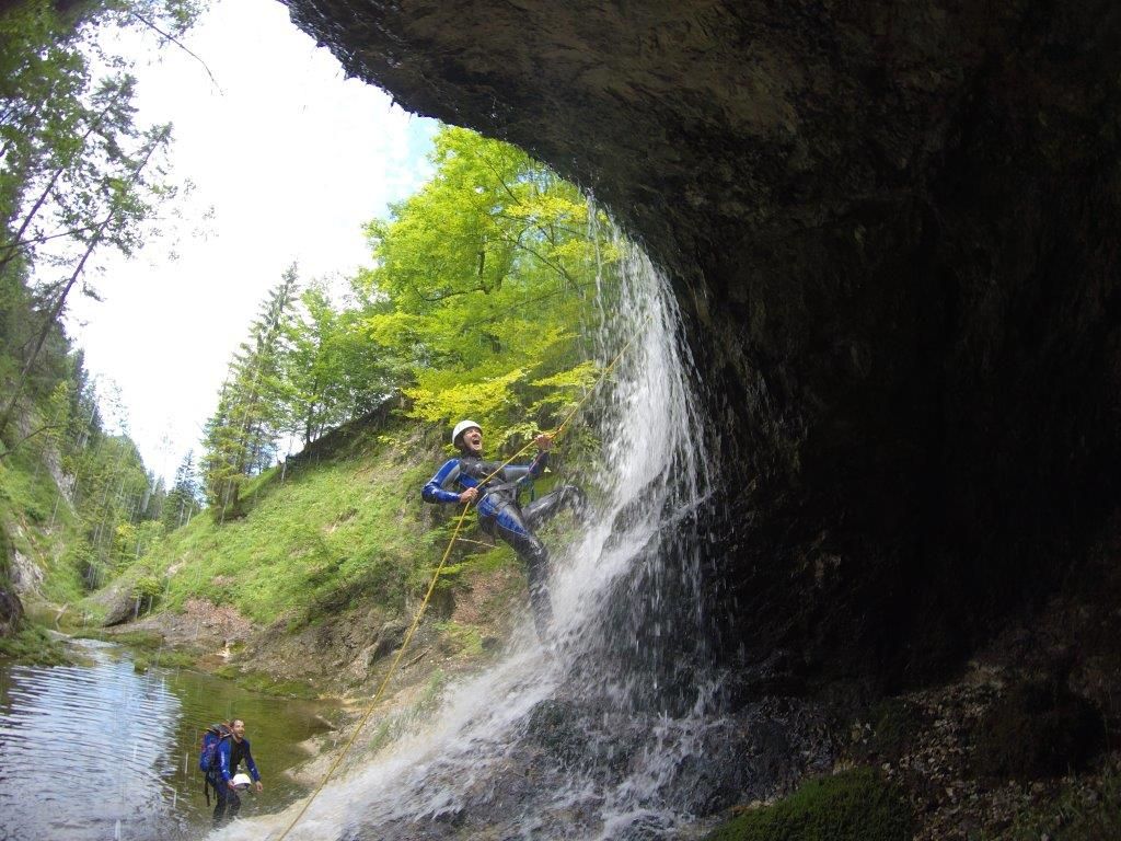 Canyoning természeti élmény