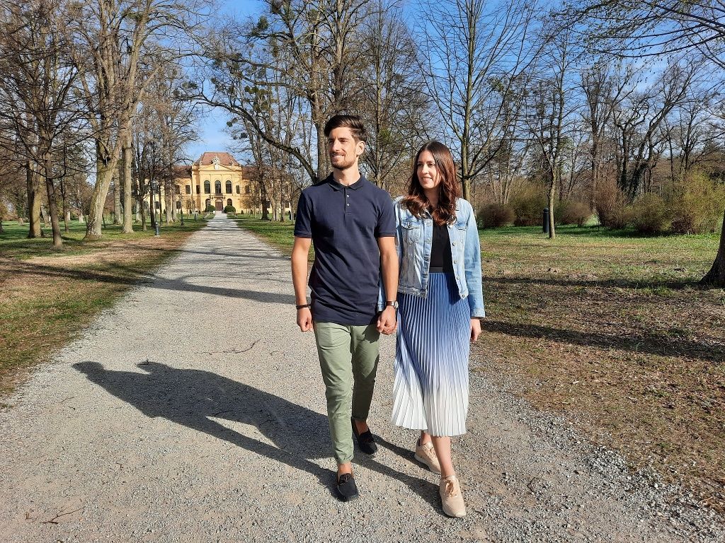 Séta Eckartsau, Eckartsau kastélyparkja