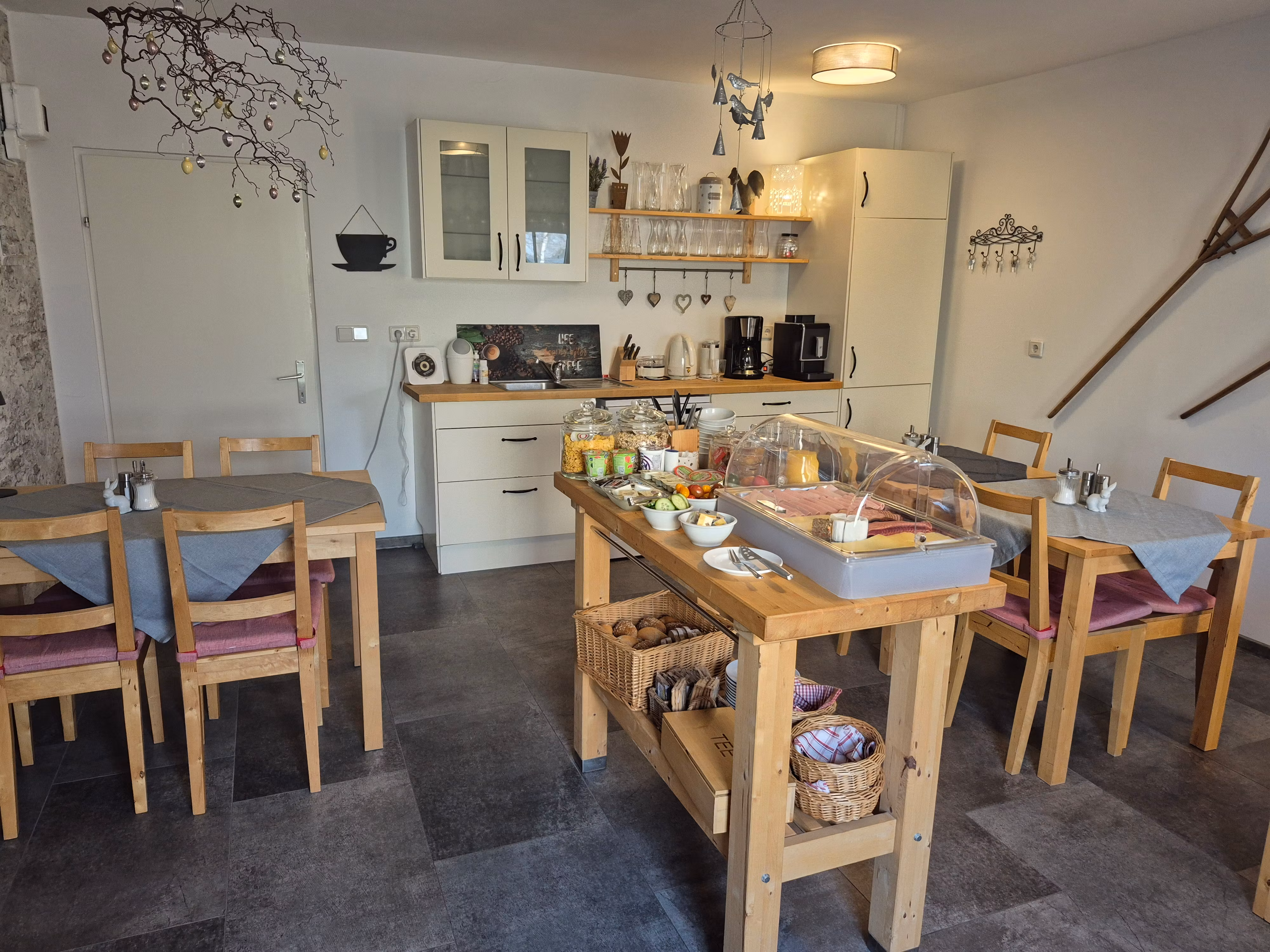 Reggeli büfé vendégszoba Messermayer