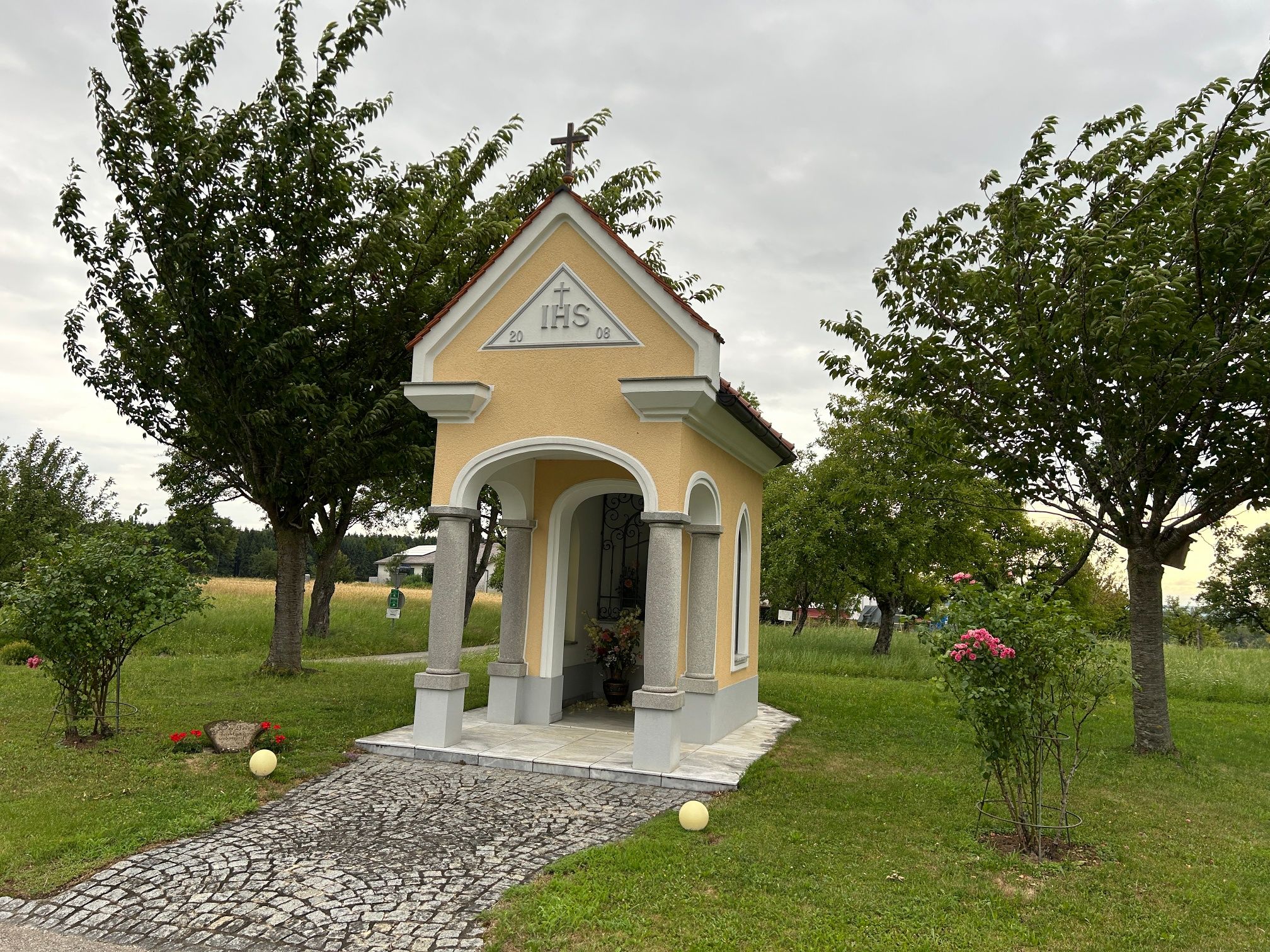 Egy kápolna a Fröschlauweg-en