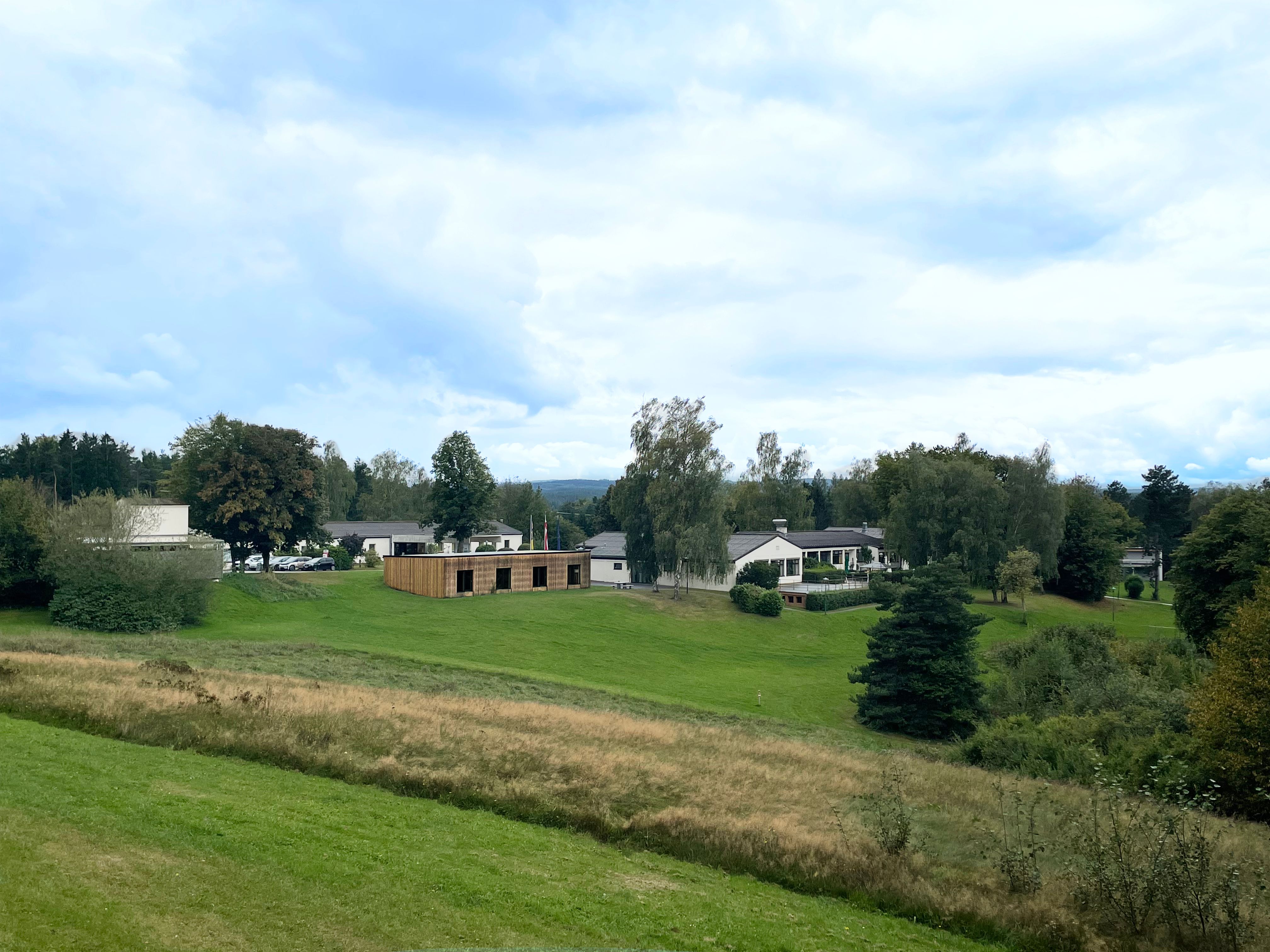 Szálloda parkja
