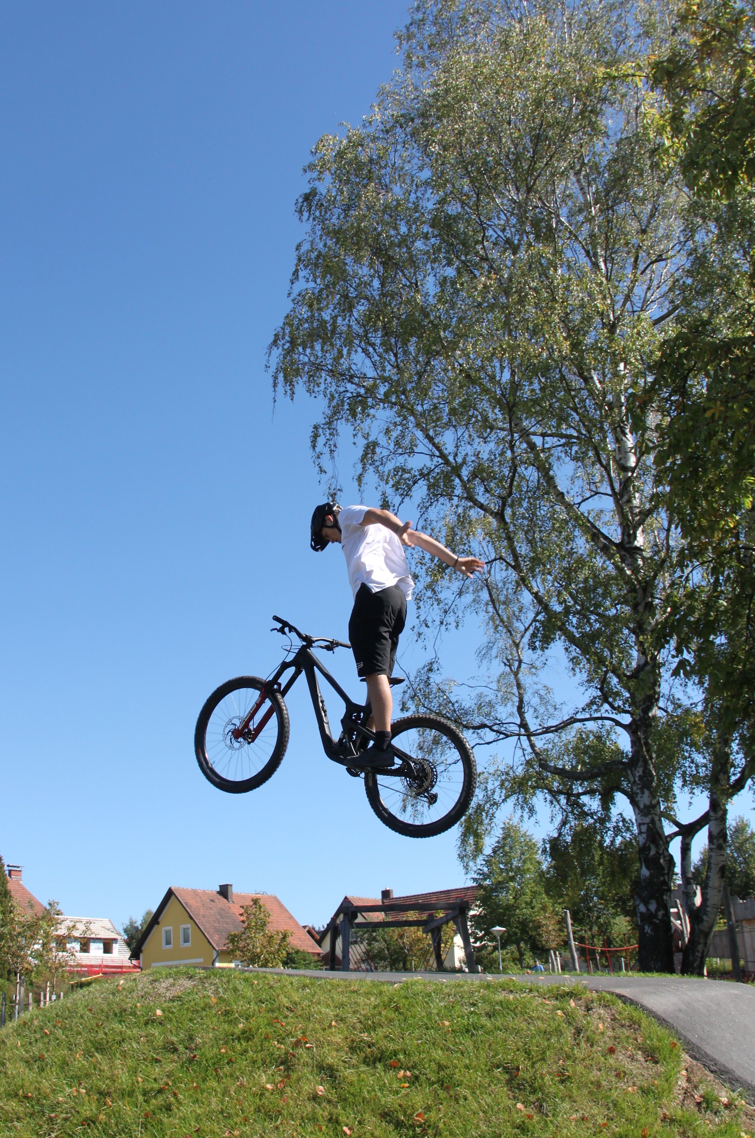 Pump track sétány