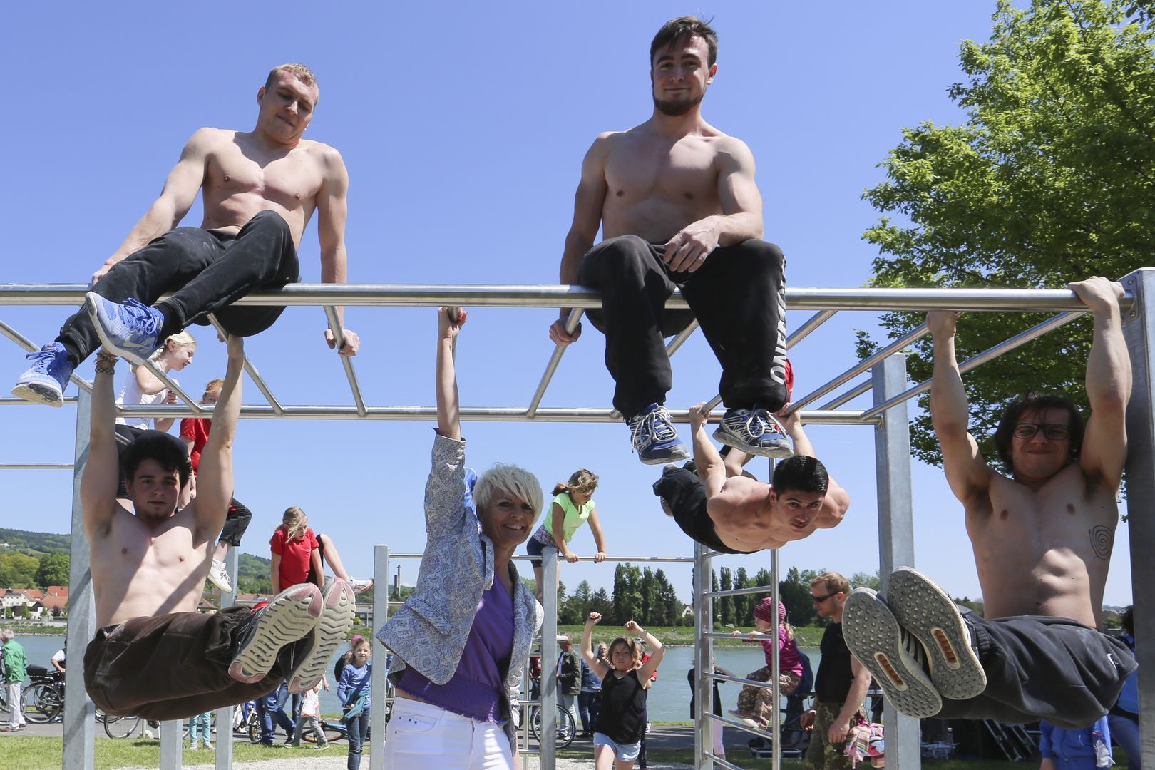 Az Ybbs edzőpark ünnepélyes megnyitója
