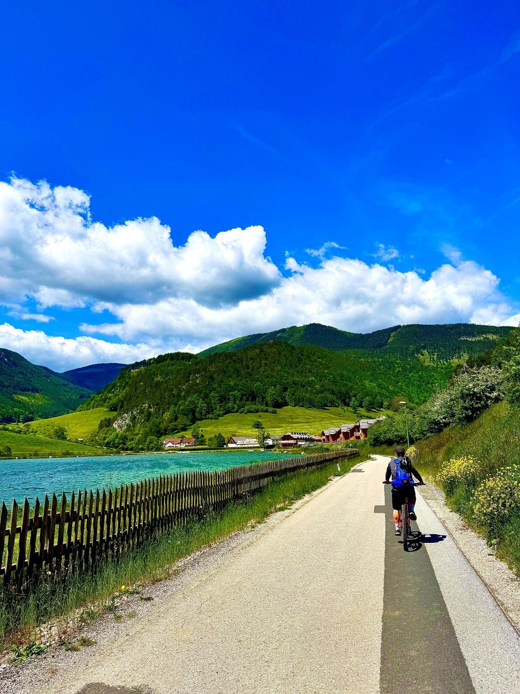 MTB Schneeberg nyomvonal a Marias Land-See-nél