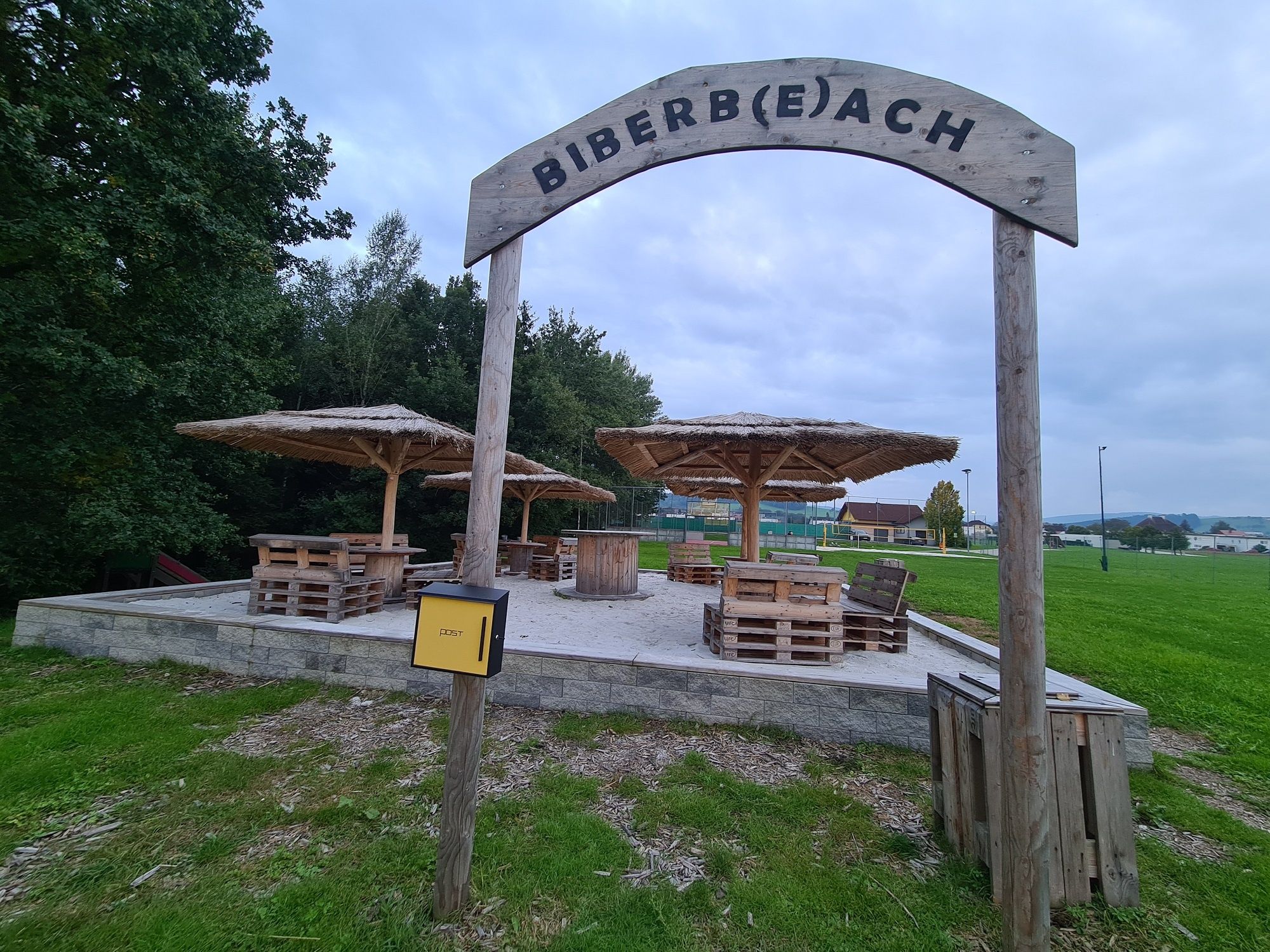Pihenőhely Biberbeach