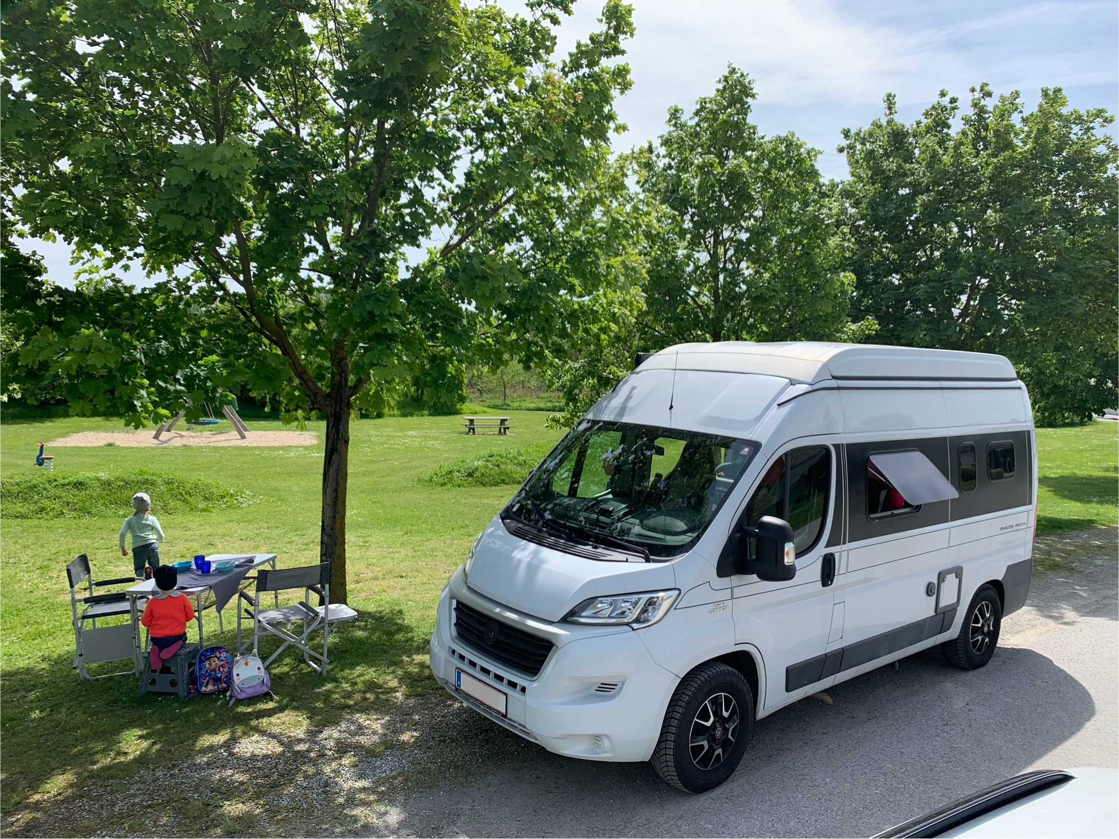 Karavánpihenő Leithastraße Rohrau 