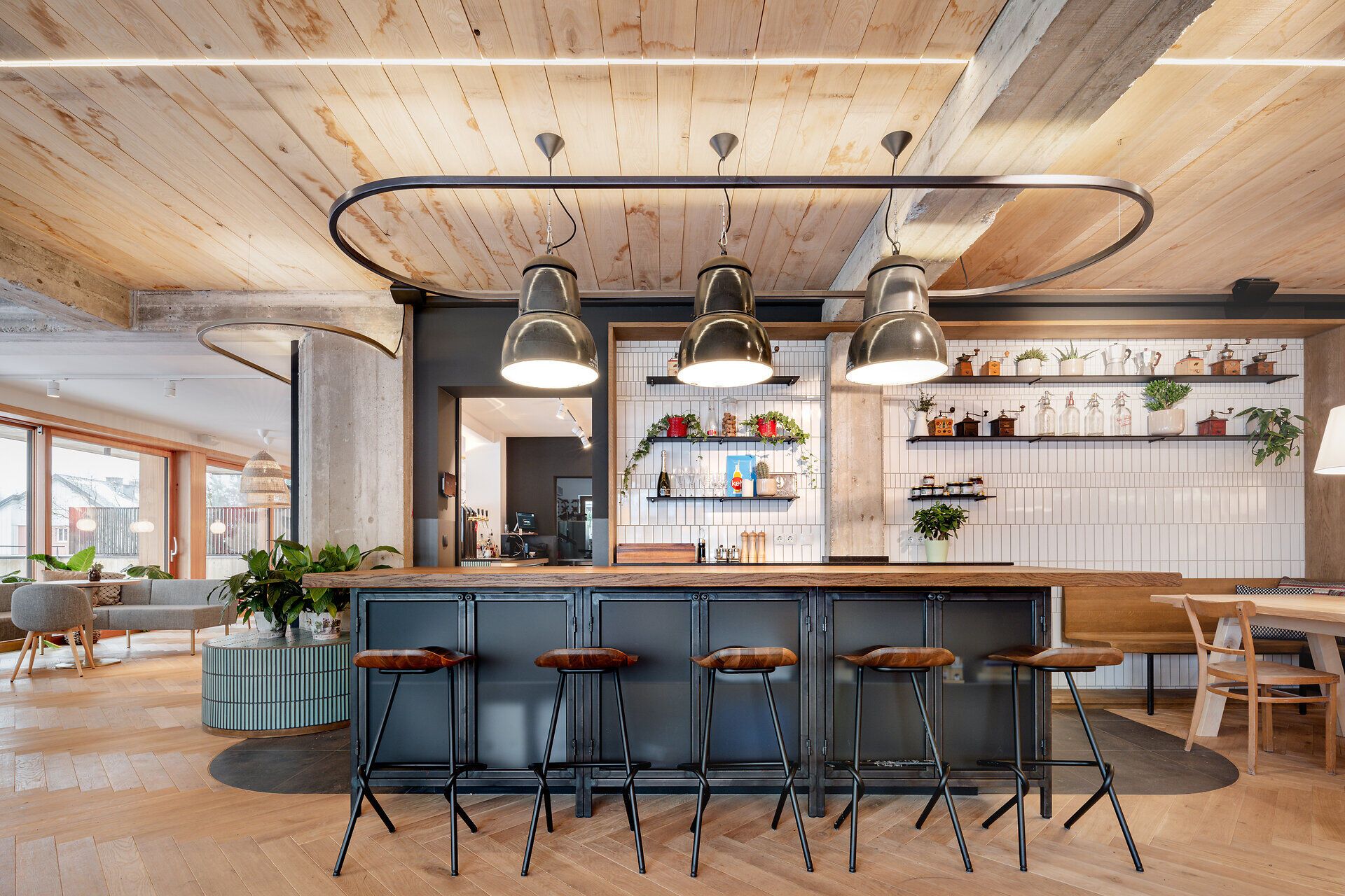 Café Y9 bár terület