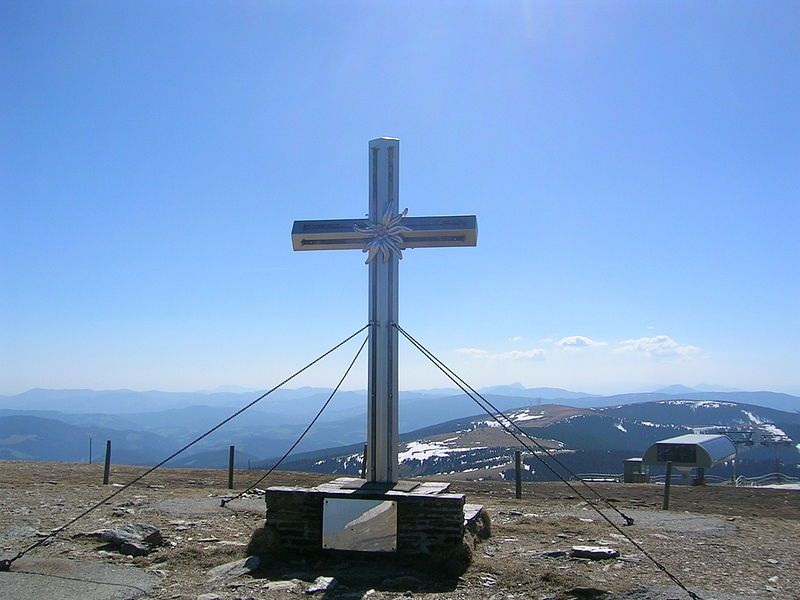 Csúcskereszt a Stuhlecken