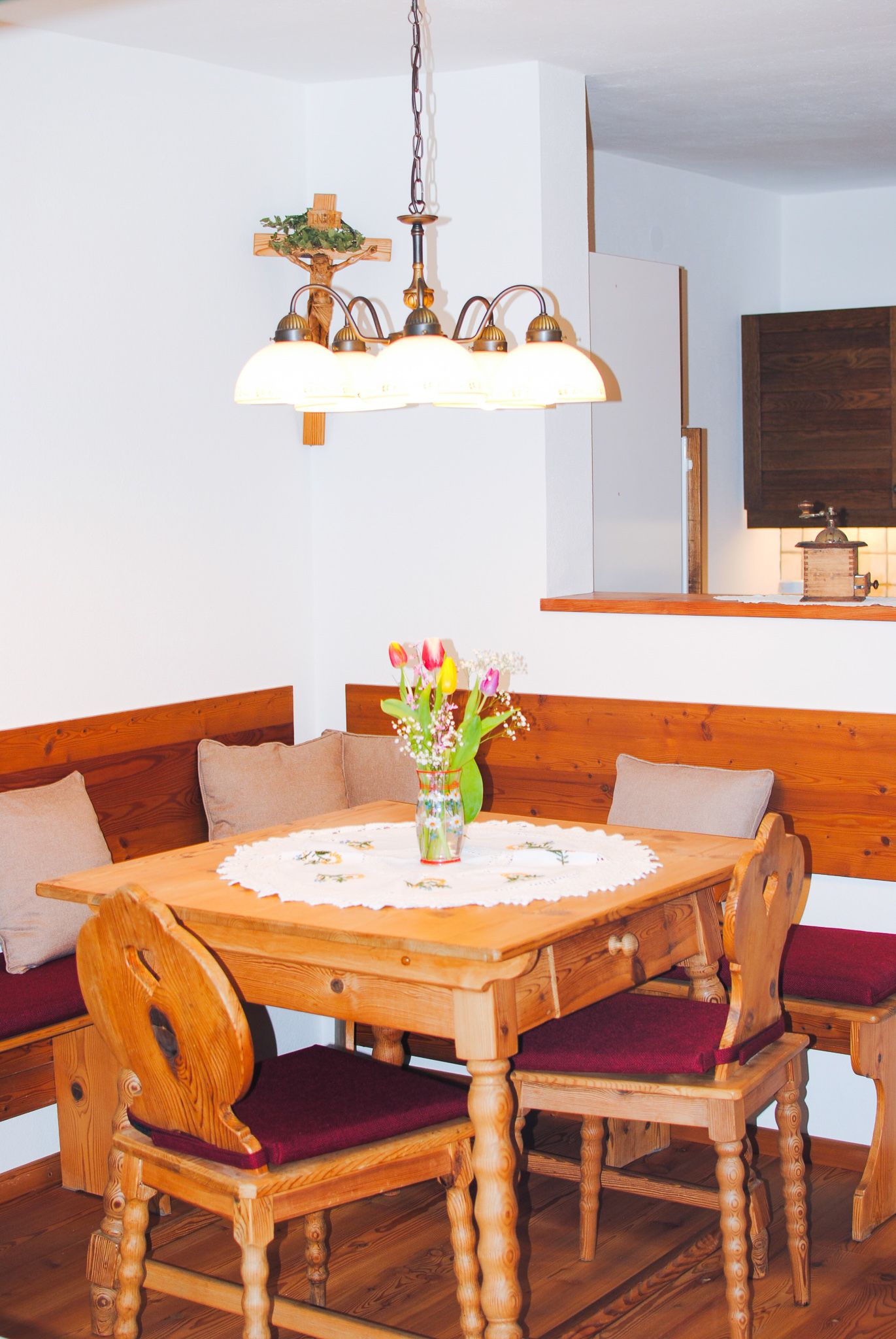 Nyaraló Eva Deufl - Apartman Gamsblick - Konyha/nappali