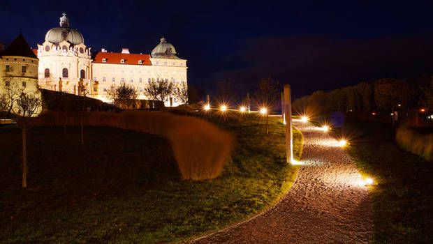 Esti hangulat a Klosterneuburg apátságban