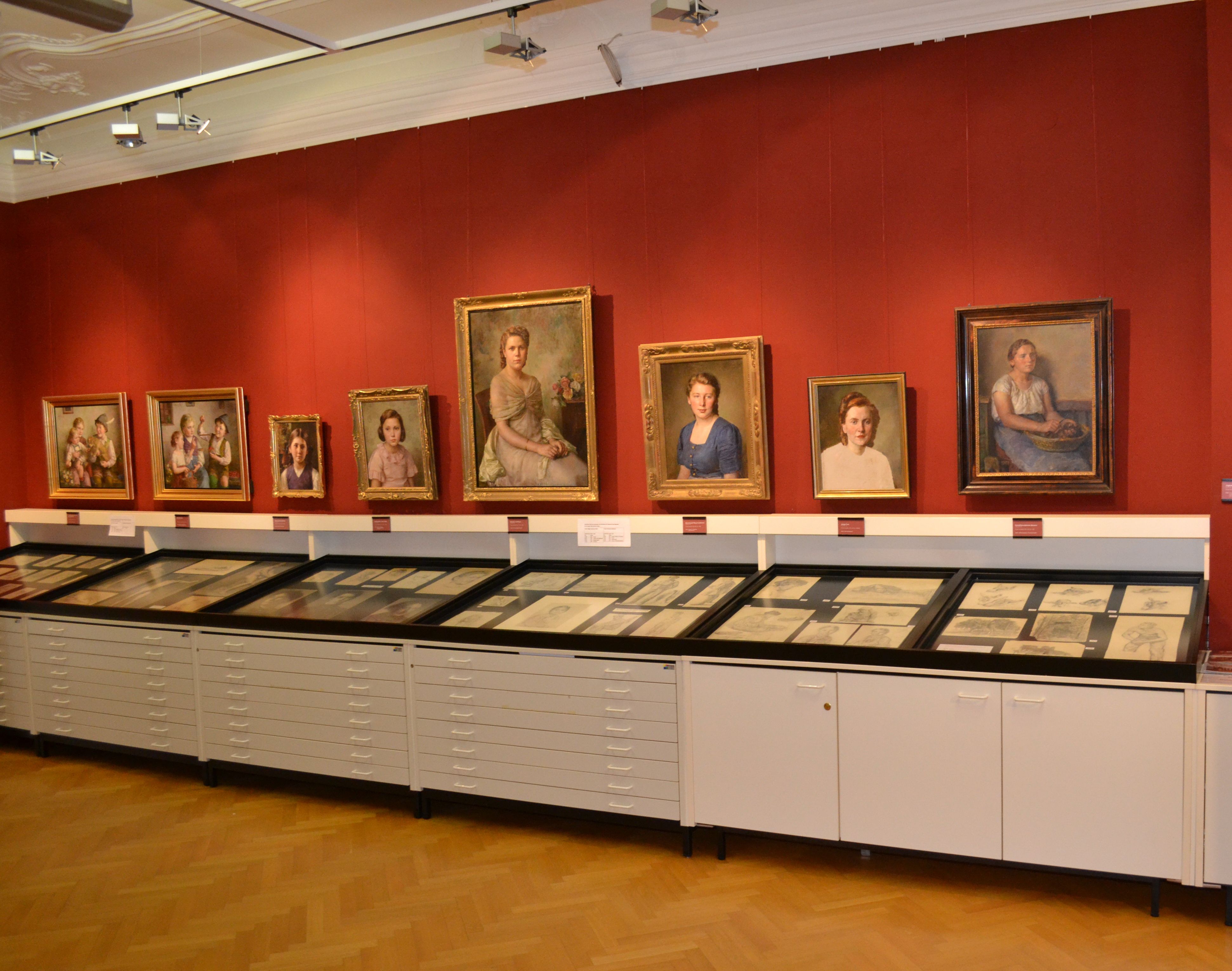 Festmények az Edmund Adler Galériában Mannersdorf/Leithagebi