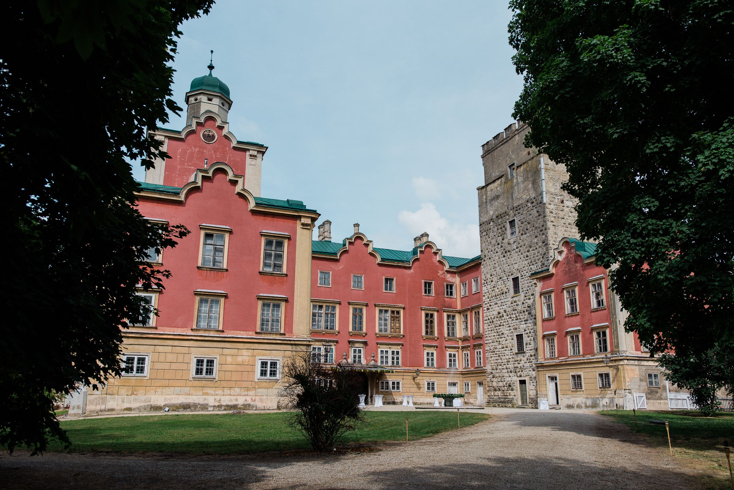 Prugg kastély - külső nézet