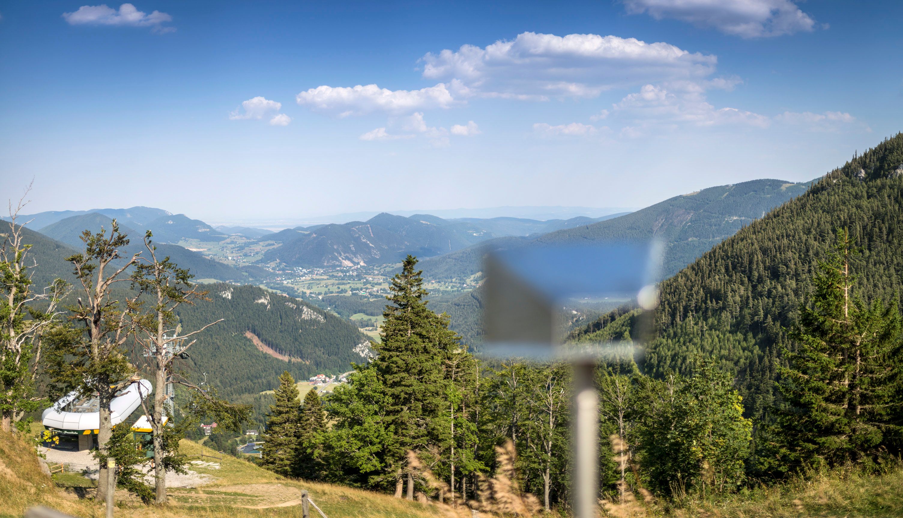 Blickplatz Edelweißhütte Schneeberg