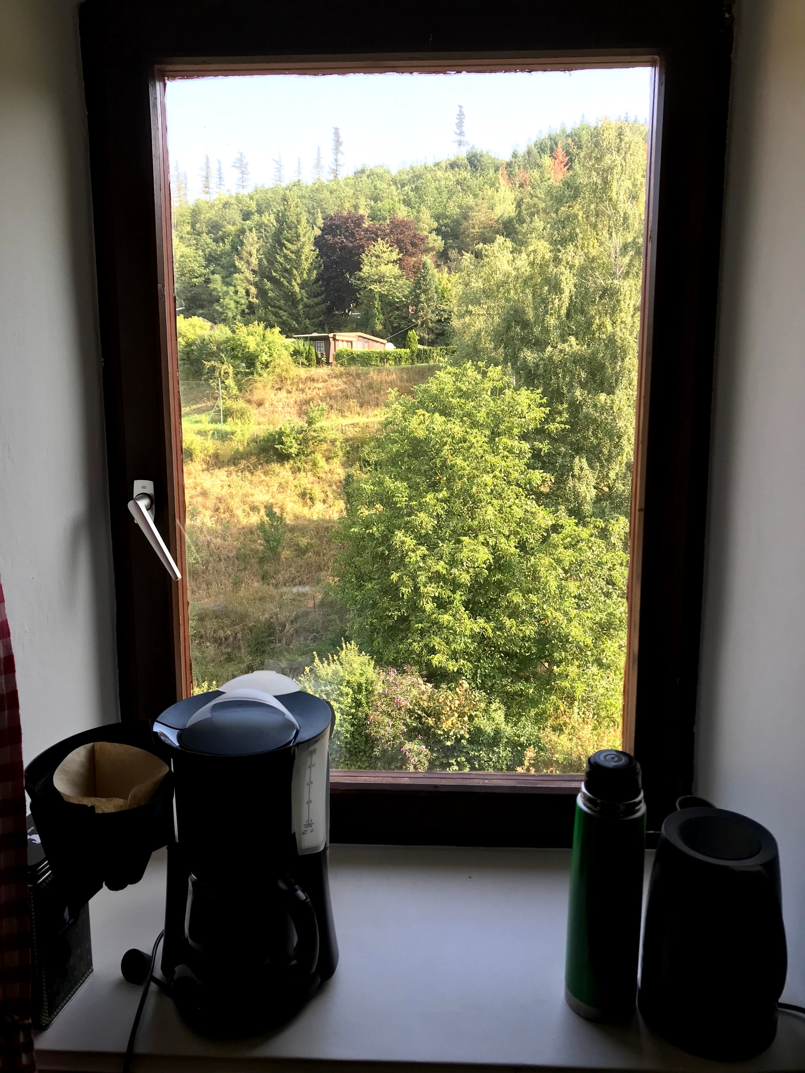 Kilátás a konyhaablakból
