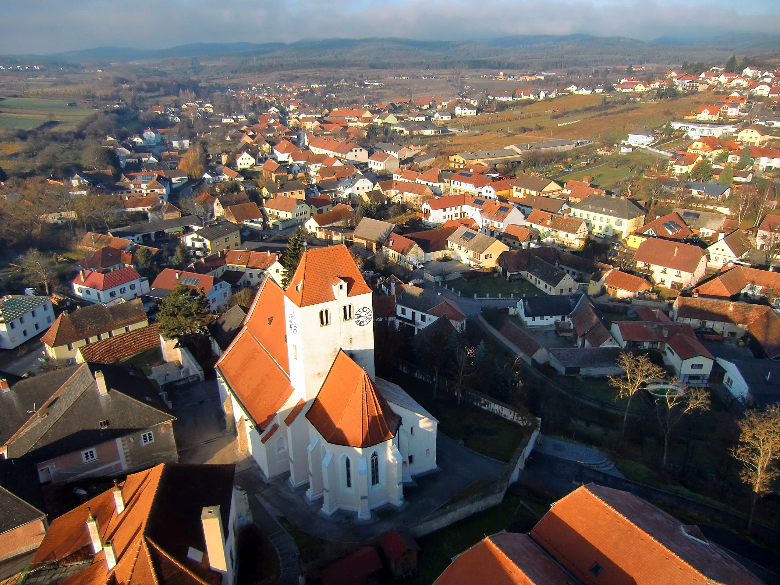 Kilátás Lengenfeldre