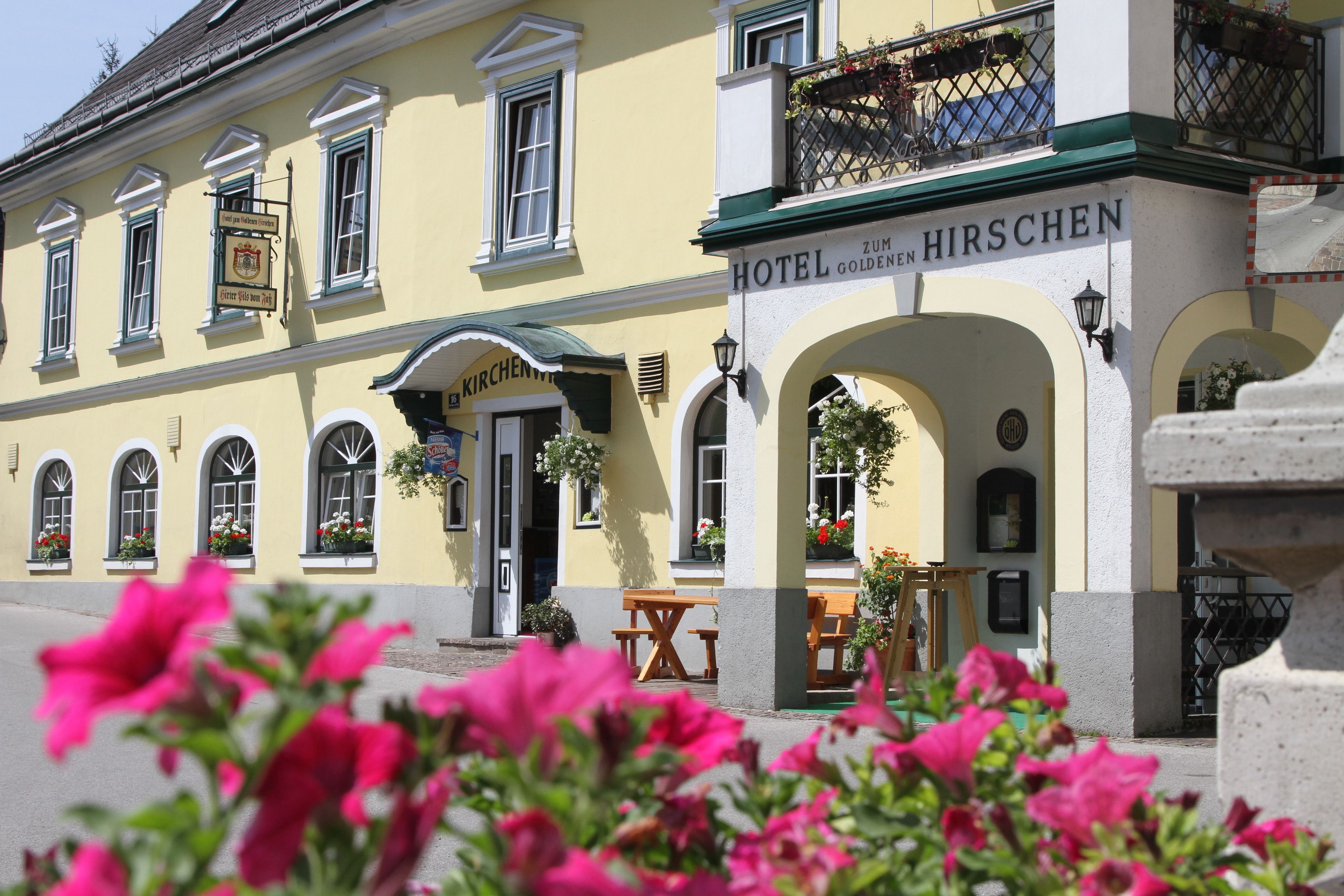 Hotel zum Goldenen Hirschen nyáron