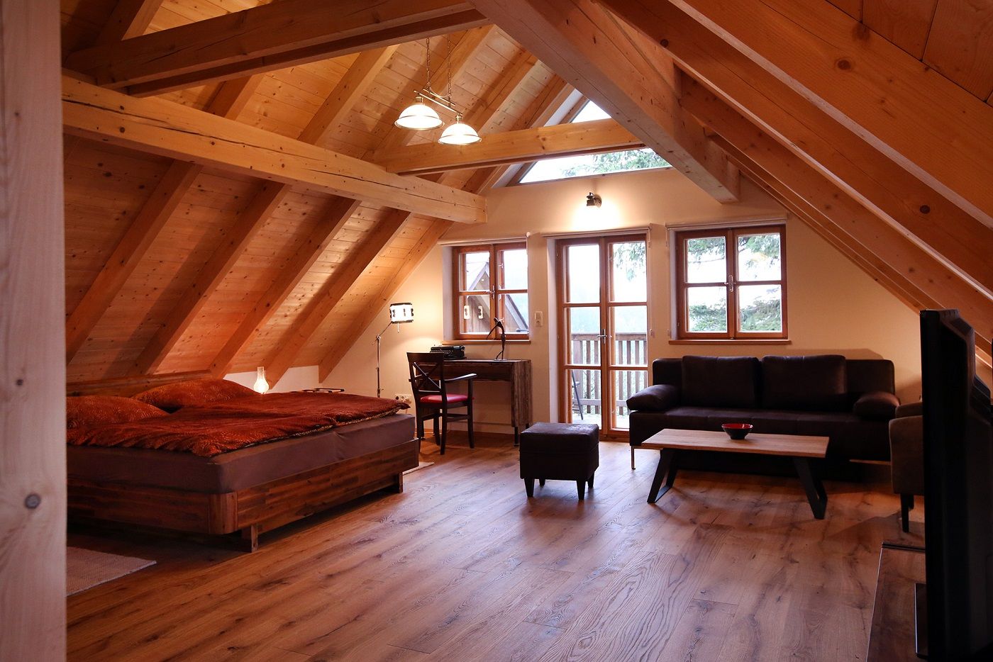 Panorámás kilátással rendelkező nyaraló apartman