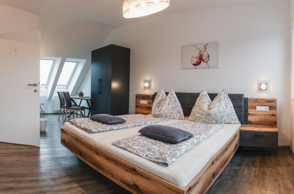 Kilátás a kétágyas szobába