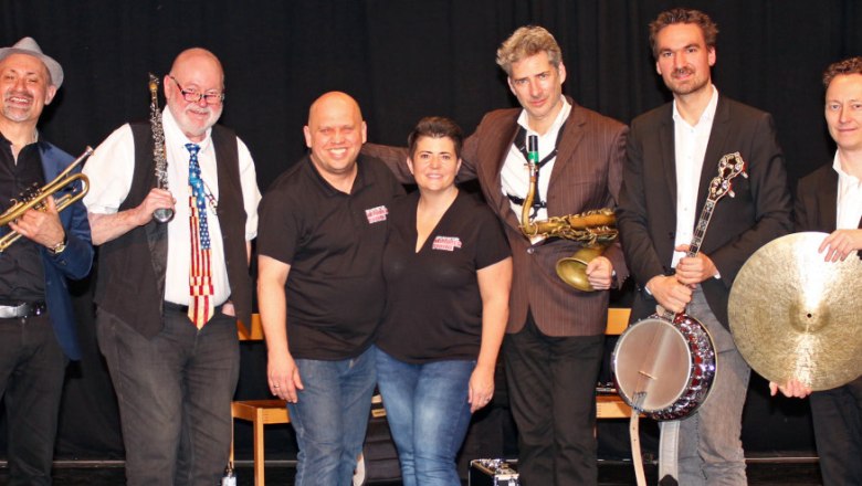 dixieland band chamber stage, &copy; Reinhard Hofbauer (N&Ouml;N)