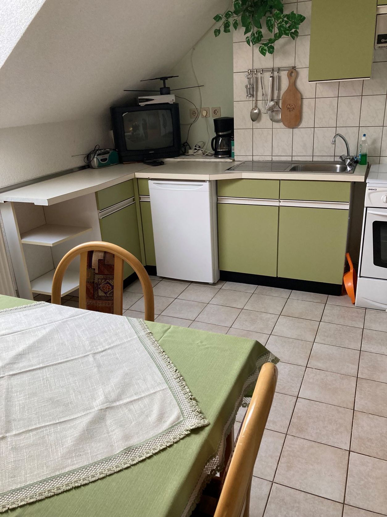 Egy lakás konyhája