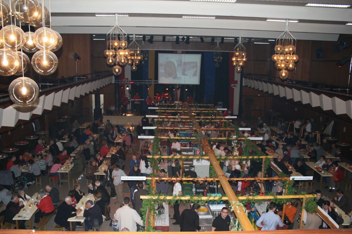 Leopoldifest borkóstoló a Babenbergerhalle-ban