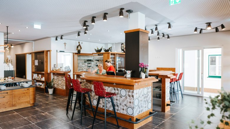 Reception area at Winzerhof D&uuml;rauer, &copy; Winzerhof D&uuml;rauer, Christoph Aigner