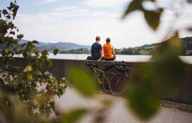 Radlerrast an der Donaul&auml;nde, &copy; Franziska Consolati
