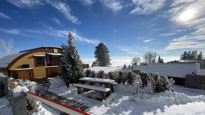 Glamping Park in winter, &copy; Glamping-Park M&ouml;nichkirchen OG
