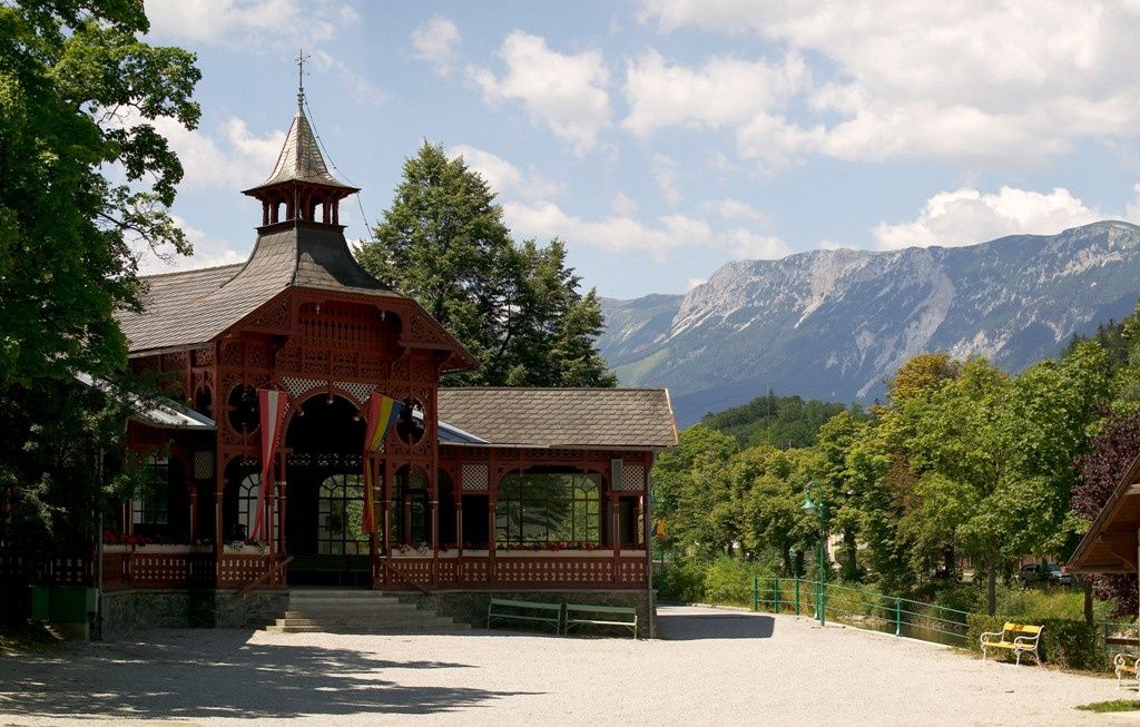 Pavilon a payerbachi önkormányzati hivatalban