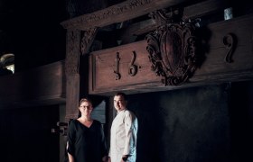 Wirtsleute: Bernadette Hellmer und Samuel Pope, © Niederösterreich Werbung/Julius Hirtzberger