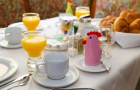 Breakfast at the Pension Grasl, © Familie Grasl
