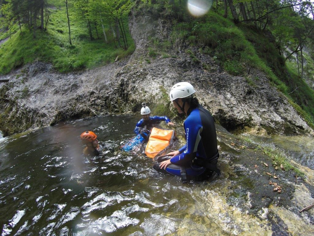 Canyoning természeti élmény