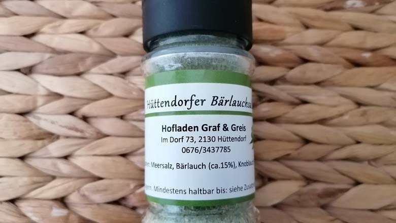 Wild garlic salt, &copy; Weinviertel Tourismus