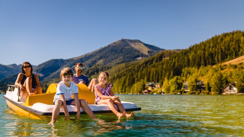 Boat rental Erlaufsee, © TVB Mariazellerland/Rudy Dellinger