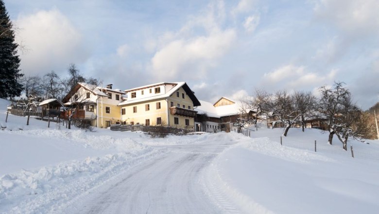 Fantastic winter landscape around the house, &copy; Grasberger