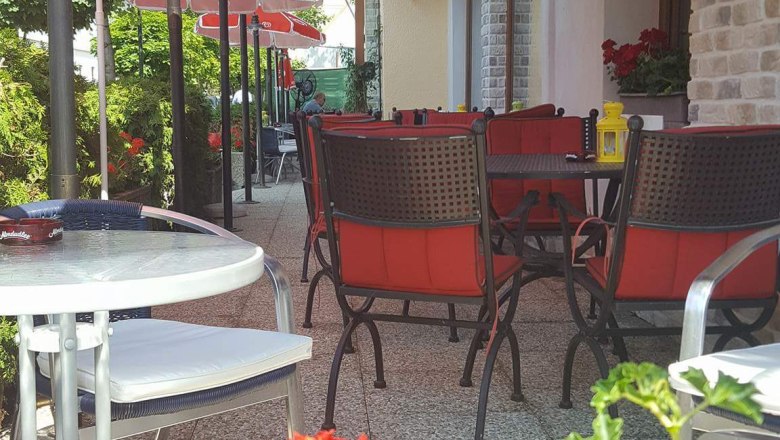 Terrace, © Hotel- Kur-Kaffee-Konditorei & Restaurant "König Stefan"