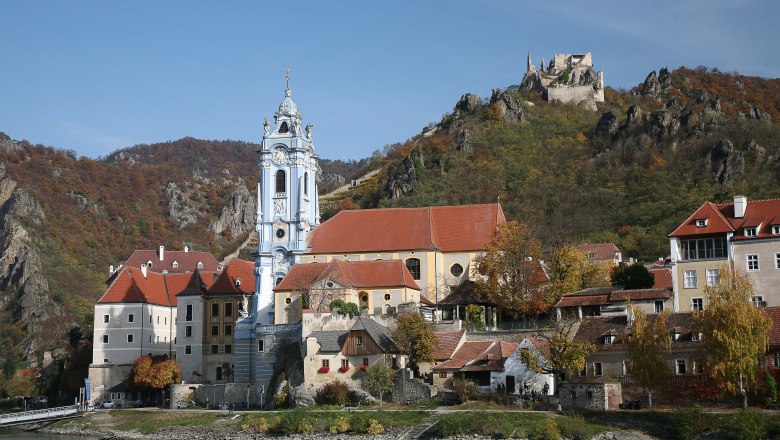 Dürnstein with ruins in the background, © Uwe Krauss