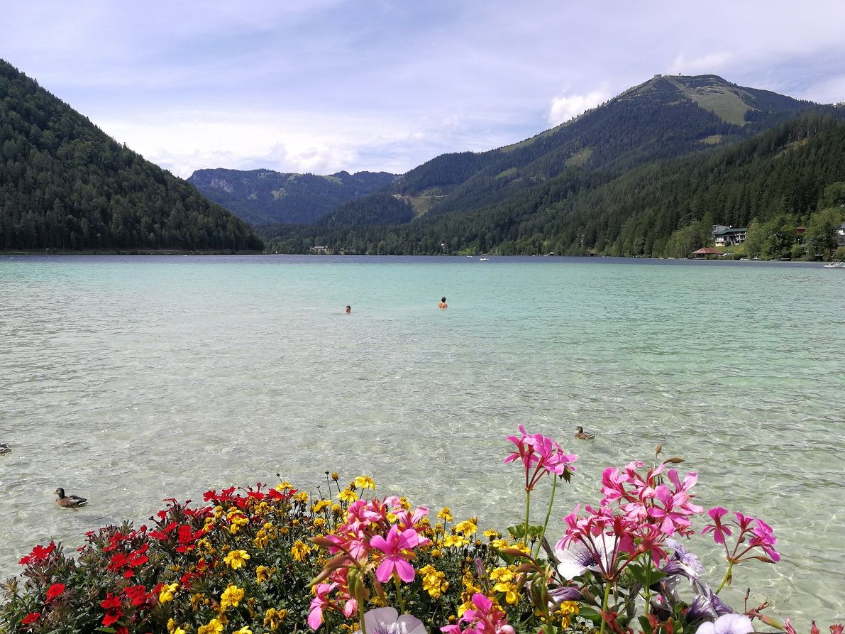 Pihenés az Erlaufsee partján