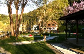 Miniature golf course Krumlov, © Miniaturgolfplatz Krumau