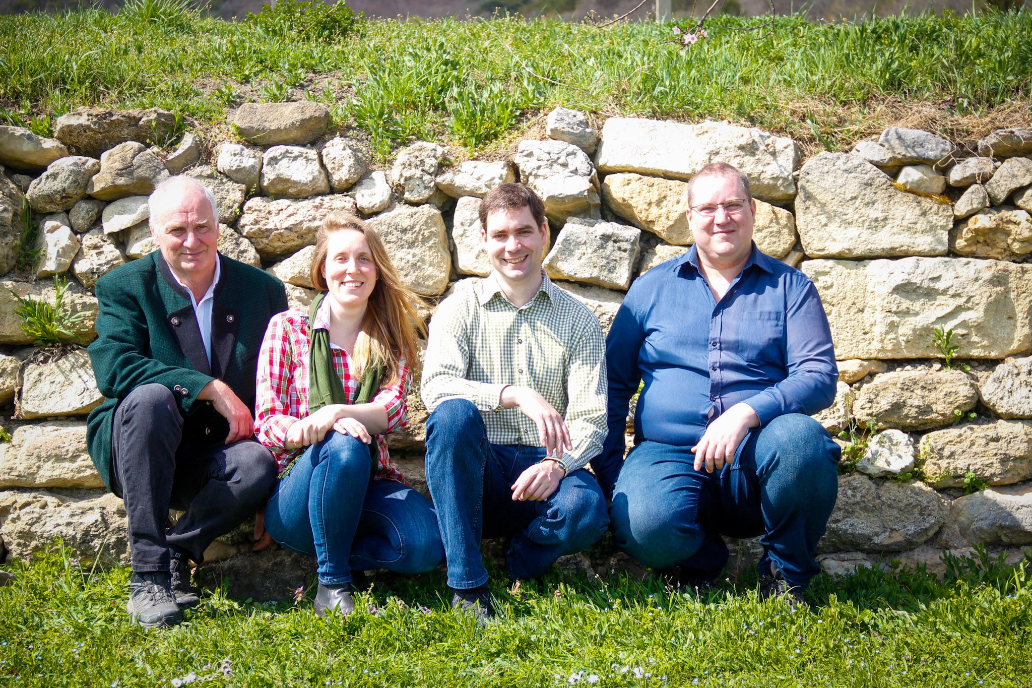 Normann Taufratzhofer család (Normann Sen, Barbara, Reinhard, Normann Jun)