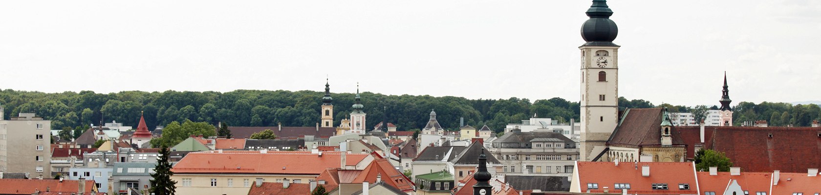Bild Panoramabild Landeshauptstadt St. Pölten, © Mostviertel Tourismus/ Gabriele Schwarz-König