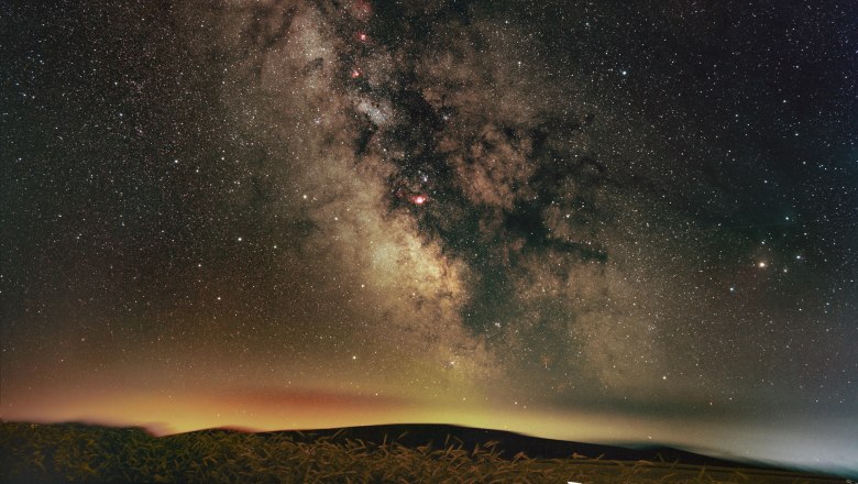 Varázslatos kilátás a Tejútra., © Astronomisches Zentrum Martinsberg