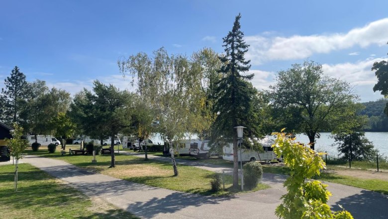 Sunny pitches, &copy; Camping Marbach