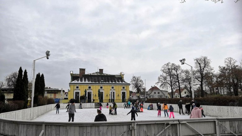 Ice rink in Retz, © Herbert Presler