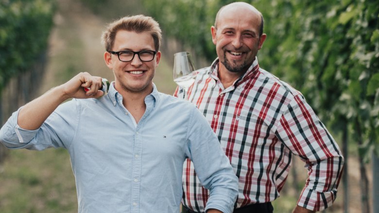 Winemaker Paul and his father are a strong team, &copy; Winzerhof Zimmermann