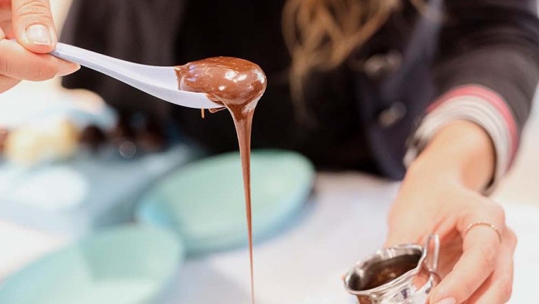 HEIDI csokol&aacute;d&eacute;k Műhely t&ouml;ltőcsokol&aacute;d&eacute;k, &copy; Heidi Chocolat